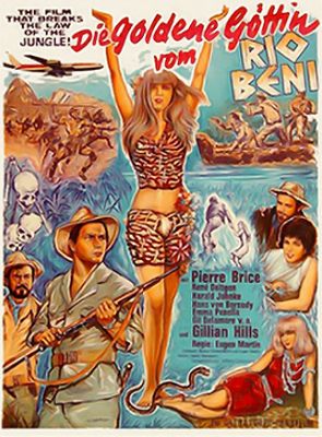 Filmposter von Die Göttin vom Rio Beni