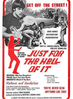 Filmposter von Just for the Hell of It