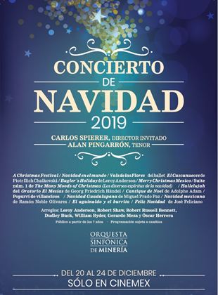 Orquesta Sinfónica de Minería: Concierto de Navidad