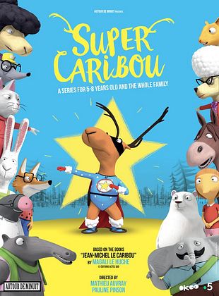 Poster der Serie Edgar, das Super-Karibu