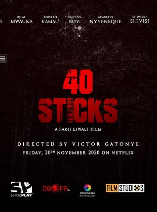 Filmposter von 40 Sticks