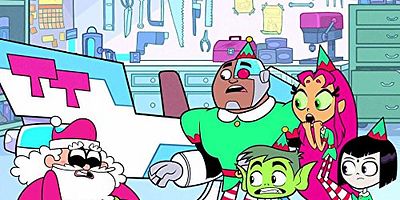 Poster der Serie Teen Titans Save Christmas