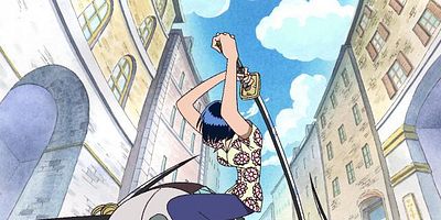 Poster der Serie Hajimari to owari no machi Logue Town jōriku