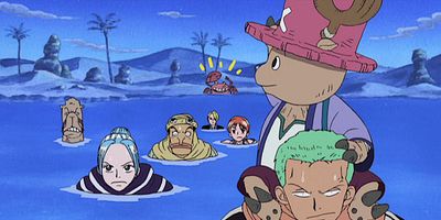 Poster der Serie Kiseki e no shissō ! Arabasta dōbutsu land.