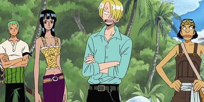 Poster der Serie Hayaku mo hanzaisha !? Skypiea no hō no bannin