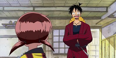 Poster der Serie Luffy oyabun futatabi ! Yume ka utsutsu ka tomikuji sōudō