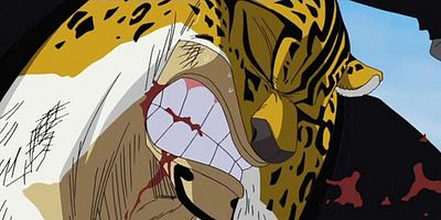 Poster der Serie Senritsu no kako ! Yami no seigi to Rob Lucci