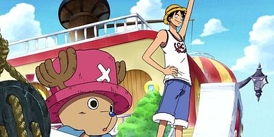 Poster der Serie Umi o nozomu hyakujū no ō ! Yume no fune dōdō kansei !