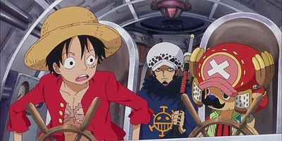 Poster der Serie Kieta Shīzā! Kaizoku Dōmei Shutsugeki