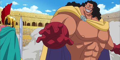 Poster der Serie Saikyō no Senshi! Rōgan tai Rebekka