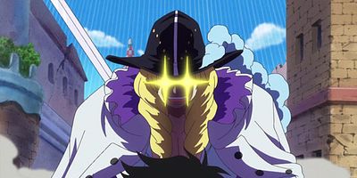 Poster der Serie Dai Shūketsu! Rufi to Kyōaku Senshi Gundan