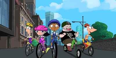 Poster der Serie Tour de Ferb