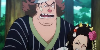 Poster der Serie Namida no Deshiiri - Oden to Kin'emon