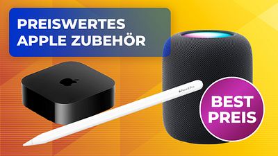bild aus der news Apple zum Tiefstpreis bei Amazon und Co! Vom HomePod über Apple TV und Pencil bekommt ihr viel Zubehör gerade echt günstig