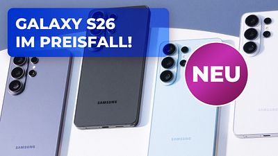 bild aus der news Kein Witz: Samsung Galaxy S26 noch vor Amazon-Verkaufsstart massiv reduziert