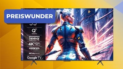 Wie ist das möglich? QLED-TV mit krasser Leuchtkraft und bis zu 240 (!) Hz für unter 500 Euro bei Amazon schnappen