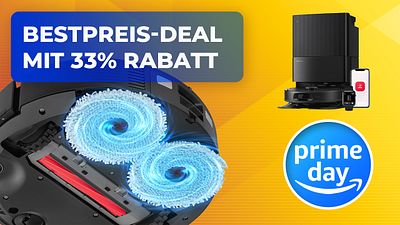 bild aus der news Prime Day haut roborock Saugroboter zum Bestpreis raus: Spart jetzt 33 Prozent auf den smarten Alltagshelfer