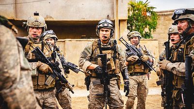 bild aus der news Vom Regisseur von "Civil War" & "Ex Machina": Deutscher Trailer zum Echtzeit-Kriegs-Actioner "Warfare"