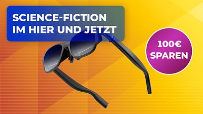 bild aus der news 135 Zoll direkt auf der Nase: Diese AR-Brille ist ganz großes Kino für unterwegs und belebt ein fast ausgestorbenes Feature neu!