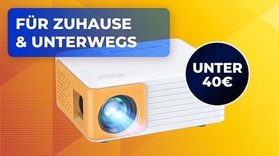 bild aus der news Heftig! Dieser superhandliche Mini-Beamer erzeugt ein gigantisches 120-Zoll-Bild und kostet unter 40 Euro!