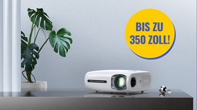 Kinoatmosphäre für zuhause: Beamer mit Full-HD-Auflösung und grandiosen Farben jetzt für unter 120 Euro bei Amazon [Anzeige]