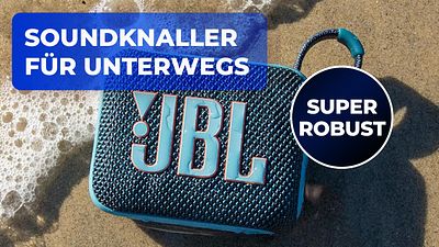 bild aus der news Super handlich, super günstig: Diese JBL-Box macht ordentlich Krach und passt in fast jede Tasche