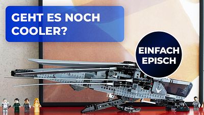 bild aus der news Fast 30 % sparen! Der LEGO "Dune" Ornithopter ist endlich wieder so richtig günstig