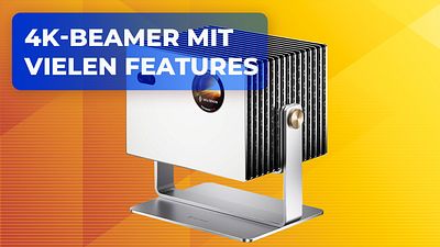 bild aus der news Befristetes Angebot: Dieser super stylische 4K-Beamer mit Dolby Vision & IMAX Enhanced geht ruckzuck weg!