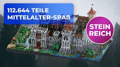 bild aus der news LEGO und BlueBrixx haben dagegen keine Chance: Diese Burg ist so groß, da könnt ihr gleich einziehen
