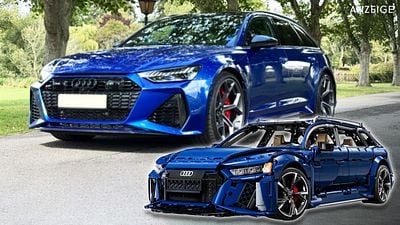 bild aus der news Audi RS6: Deutscher Über-Kombi ist als Technik-Modell aus 4.700 Teilen erschienen – und er ist bald ausverkauft!