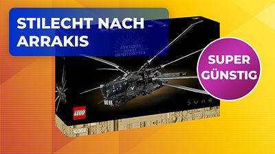 bild aus der news Fast 80 Zentimeter breit und supergünstig: Dieses massive LEGO-Set zu "Dune" ist in der MediaMarkt-Aktion stark rabattiert