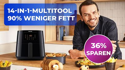 bild aus der news Knusprig ohne Kalorienkoma: Diesen Airfryer bei Amazon wollen gerade alle haben!