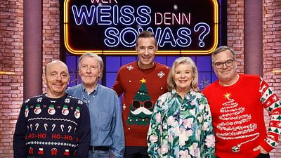 Heute zu Gast in der Weihnachtsausgabe von "Wer weiß denn sowas?": Zwei Schauspiel-Veteranen sind mit dabei