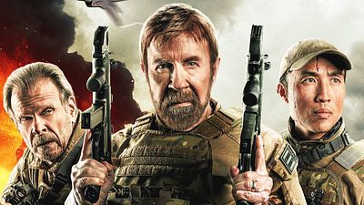 bild aus der news In 4 Tagen erscheint sein erster Film seit "Expendables 2": Im deutschen Trailer zum Sci-Fi-Actioner "Agent Recon" lässt es Chuck Norris nochmal krachen