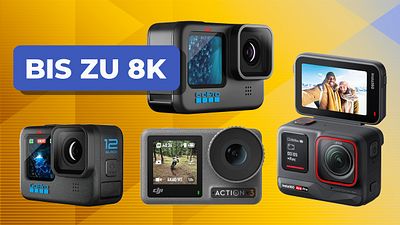 bild aus der news Die besten Action-Cams der Welt zu epischen Preisen bei Amazon: Holt euch GoPro, Insta Ace und Co. supergünstig