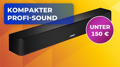bild aus der news Echter Bose-Sound für unter 150 Euro. Kinosound, den sich jeder leisten, kann nur bei Amazon
