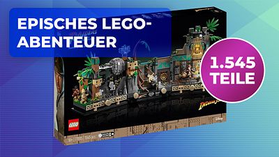 bild aus der news Abenteuerurlaub zu Weihnachten: Dieses LEGO "Indiana Jones"-Set bietet 1.500 Teile & zahlreiche Überraschungen – jetzt schon günstig!