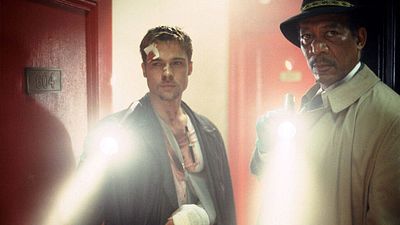 bild aus der news Eiskaltes Thriller-Meisterwerk mit Brad Pitt und Morgan Freeman endlich wieder im Kino: Trailer zur Wiederaufführung von "Sieben"