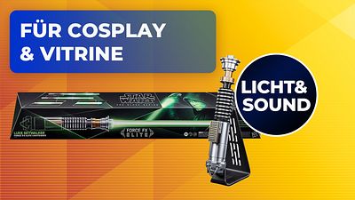 bild aus der news Dieses Lichtschwert darf in keiner "Star Wars"-Sammlung fehlen – jetzt bekommt ihr es für kurze Zeit im Angebot