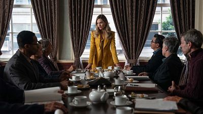 bild aus der news Sie wollte die "Dating-Revolution", heraus kam Bumble: Auf Disney+ wird Lily James heute zur Selfmade-Milliardärin