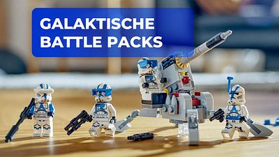 bild aus der news LEGO "Star Wars" Battle Packs gehen weg wie warme Semmeln - dass sie im Angebot zu ergattern sind, grenzt fast an ein Wunder