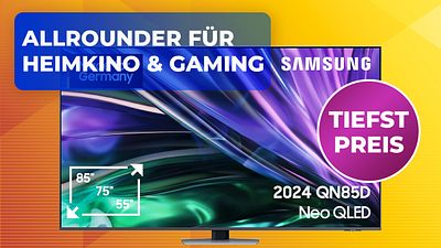 bild aus der news Samsung-TV mit 65 Zoll historisch günstig: Riesiger Neo QLED 4K Fernseher mit Traumbild zum Rausschmisspreis!