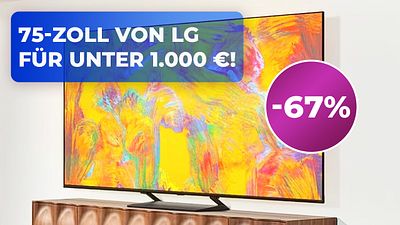 bild aus der news China-TVs können einpacken: MediaMarkt feuert gerade einen Mini-LED-TV von LG in 75 Zoll für unter 1.000 Euro raus!
