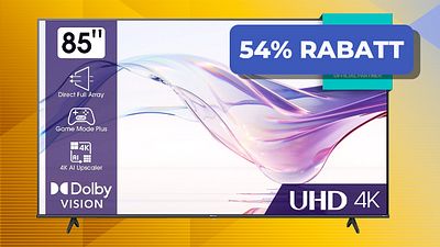 bild aus der news 85-Zoll-Monster für unter 1.000 Euro: Das ist der aktuell günstigste 4K-Smart-TV mit über 2 Meter Bilddiagonale