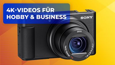 bild aus der news Marken-Qualität 200 Euro günstiger: Diese Sony-Kamera knipst eindrucksvolle Urlaubsfotos oder startet eure Online-Karriere