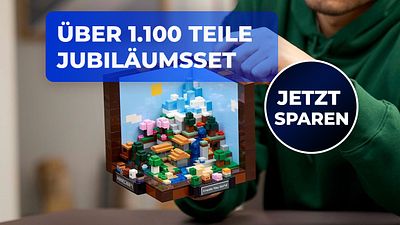 bild aus der news Über 1.000 Teile "Minecraft"-Challenge: An diesem und weiteren LEGO-Sets stellt ihr unter Beweis, wie gut ihr wirklich seid