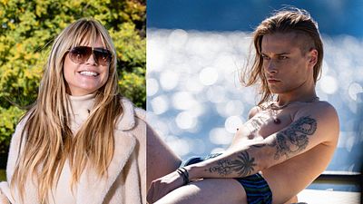bild aus der news Heidi Klum legt Berlin mit freizügigem Fotoshoot lahm: Auf der Spree zeigen die GNTM-Männer viel nackte Haut