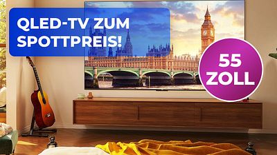 bild aus der news QLED, Dolby Vision und Atmos für unter 400 Euro: So viel TV fürs Geld gibt's selten!