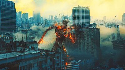 bild aus der news In 3 Tagen könnt ihr King Kong & Godzilla vergessen: Ein 50-Meter-Skelett im deutschen Trailer zum apokalyptischen Action-Horror "Home Sweet Home: Rebirth"