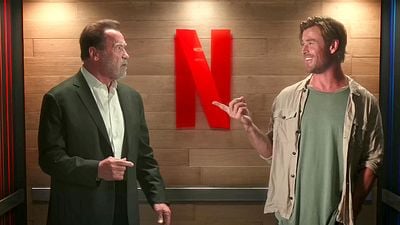 bild aus der news "Ein wahr gewordener Traum" mit XXL-Muskeln: Chris Hemsworth trainiert mit Arnold Schwarzenegger – und Fans wollen mehr